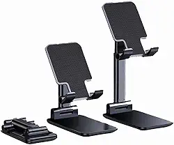 JIANW Suporte Celular de Mesa Retrátil Móvel Tablet Video Chamadas Videos Redes Sociais