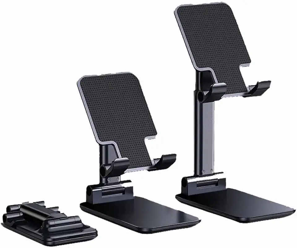 JIANW Suporte Celular de Mesa Retrátil Móvel Tablet Video Chamadas Videos Redes Sociais