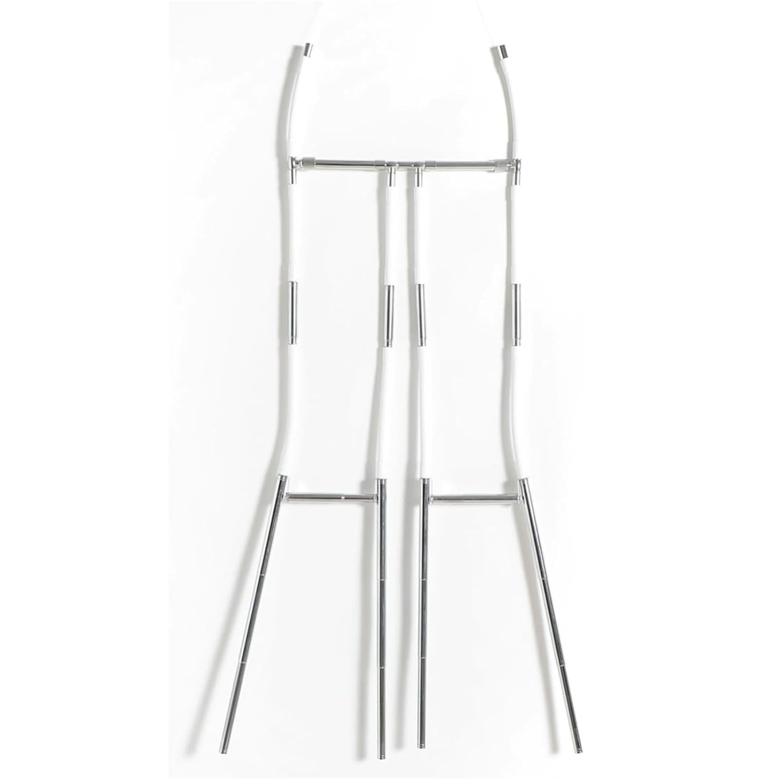 YNBSHGAA Metal Body Shape Clothing Display Hangers, Photography Dress Form Rack, Adjustable Mannequin for Dresses, Shirts, Pants, Studio Display