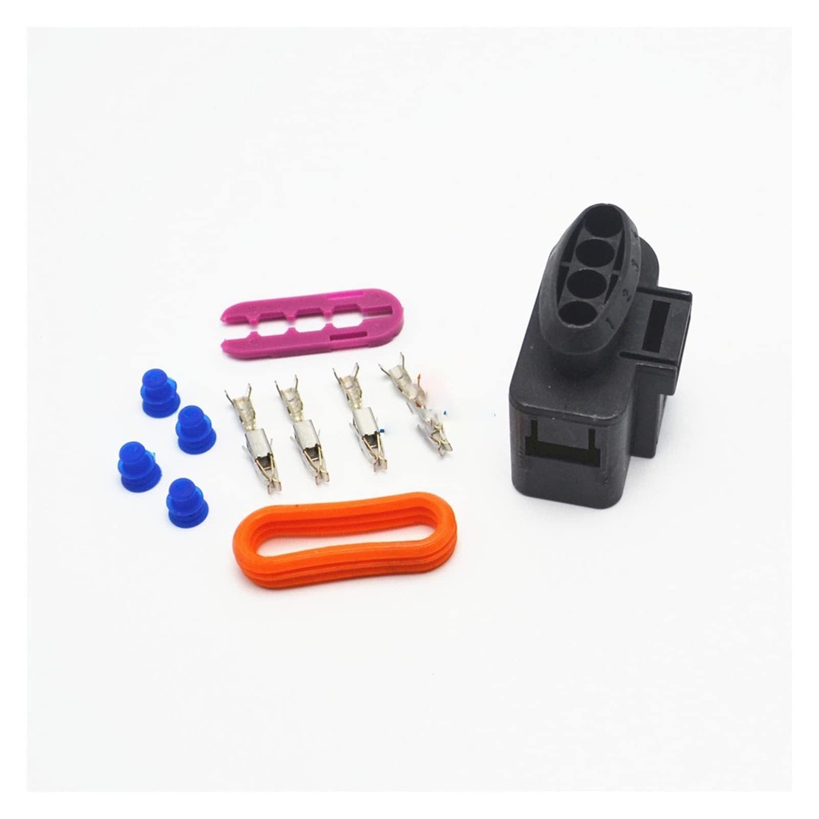 Yige Store Serie a 4 Pin 3.5 A-di .. V/A-G. Adattatore di Estensione della Bobina automobilistica Connettore Filo Elettrico 1J0973724(20 Sets)