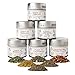 Salt-Free Gourmet Seasoning Collection | Non-GMO | 6 Magnetic Tins | Small Batch Spice Blends