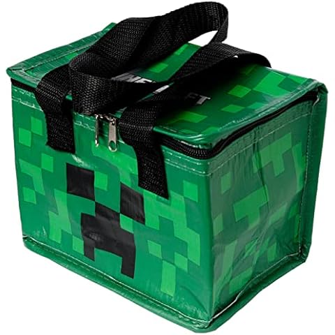 Puckator Insulated Minecraft Lunch Bag Cover