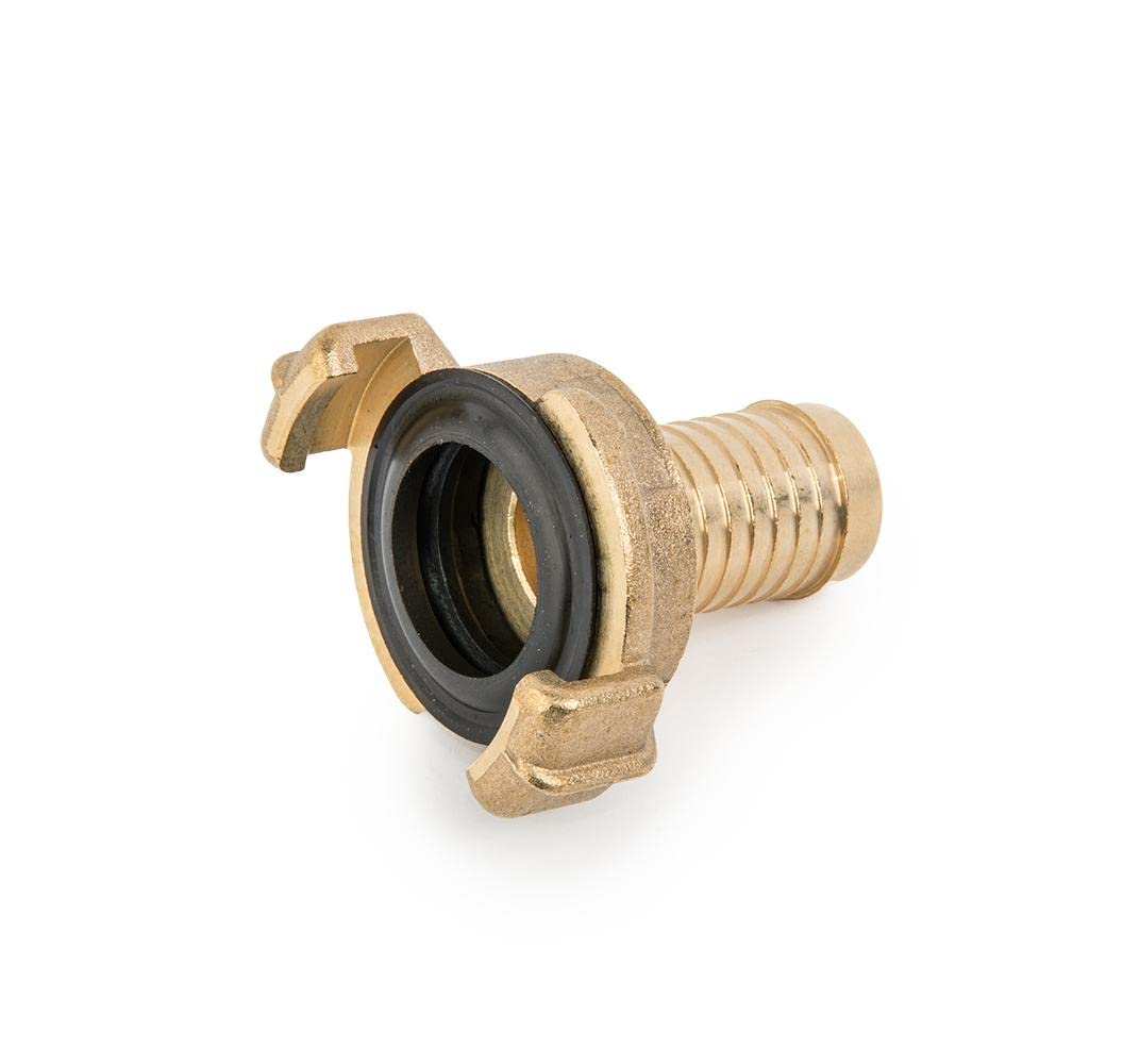 Bradas Geka-System Br-Gk104 4696 Quick Coupling Hose Nozzle Claw Coupling 1" 25 Mm Brass