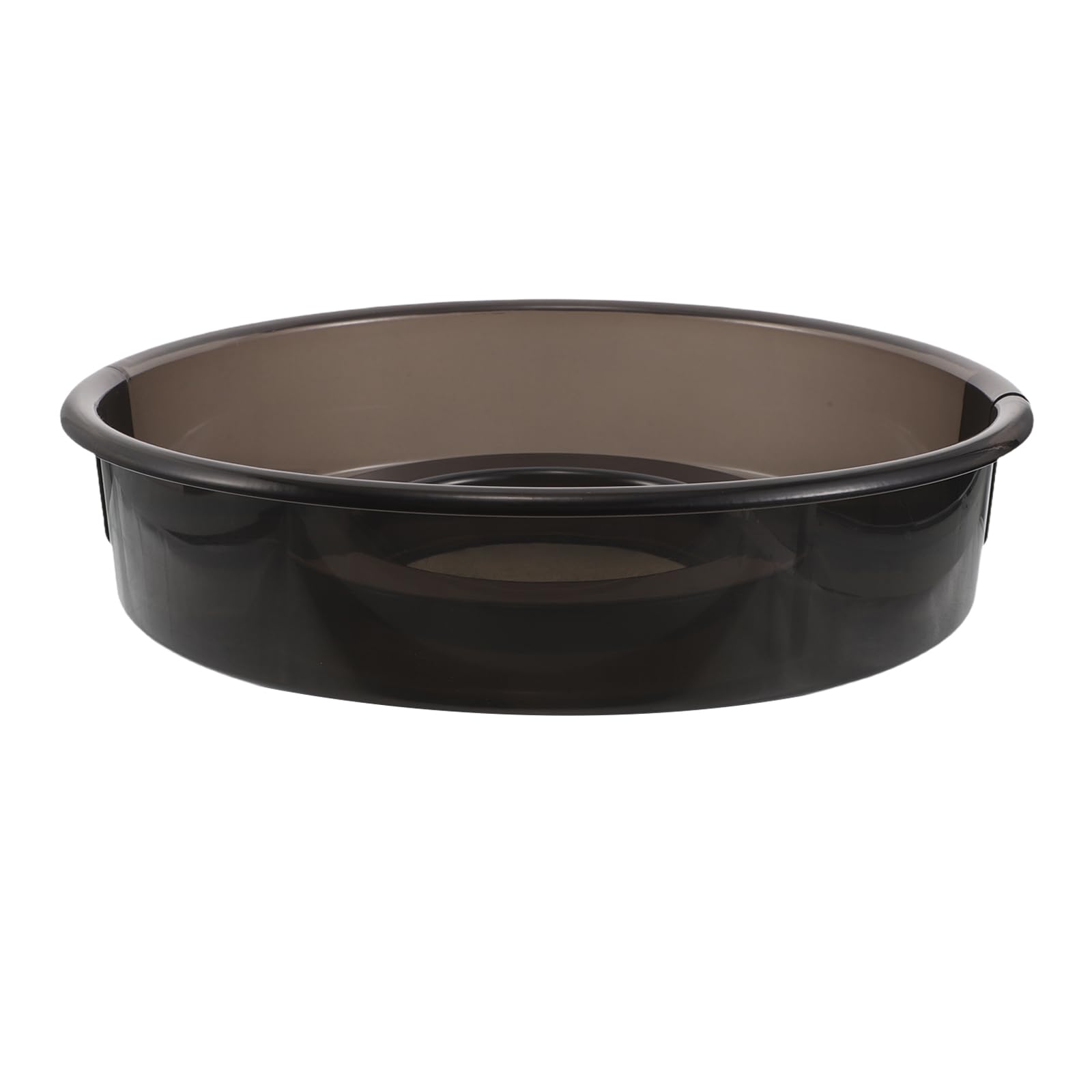 jojofuny Bac d'eau Amovible 40 Cm Résistant aux Chocs pour Tour de Potier, Plateau Plastique Transparent Café, Accessoire pour Machine à Poterie Électrique, Bol d'eau Multifonctionnel