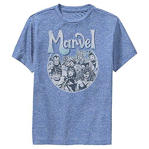 T-shirt Marvel Universe garçon pour éviter la transpiration en coton respirant