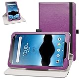 Bige for Vortex Tab 8 4g Rotating Case,DIALN X8 Ultra Case,MAXWEST Nitro 8 Case,Sky Devices Elite Octa Rotating Case,Foxx T8 Plus Rotating Case,Pritom L8 Rotating Case,Purple