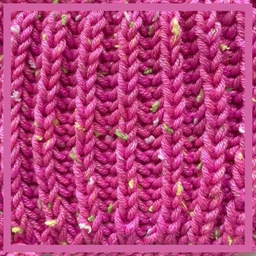 Image of Tweed Twinkles Soft Baby Yarn for Crocheting, 4-Pack (696Yds / 400G), Free Patterns - Acrylic Baby Blanket Knitting Yarn with Flecks - Size 3 DK Light Worsted Weight - Fuchsia Pink
