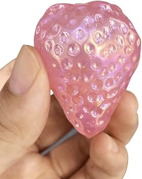 Amazon.co.jp: 1 個の天然ローズクォーツクリスタル手彫りの素敵な