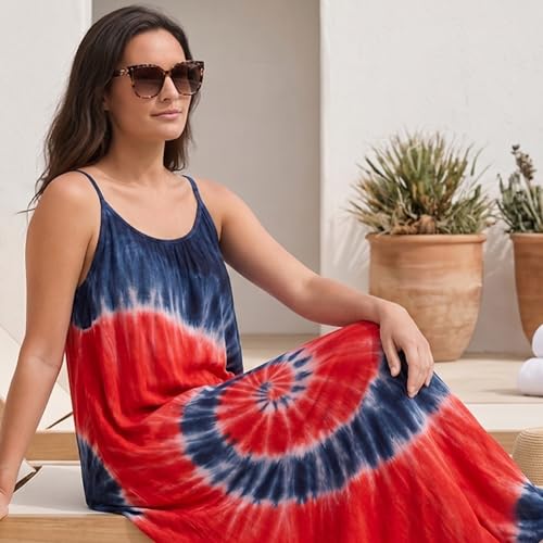 Image of Riviera Sun Spaghetti Strap Dress