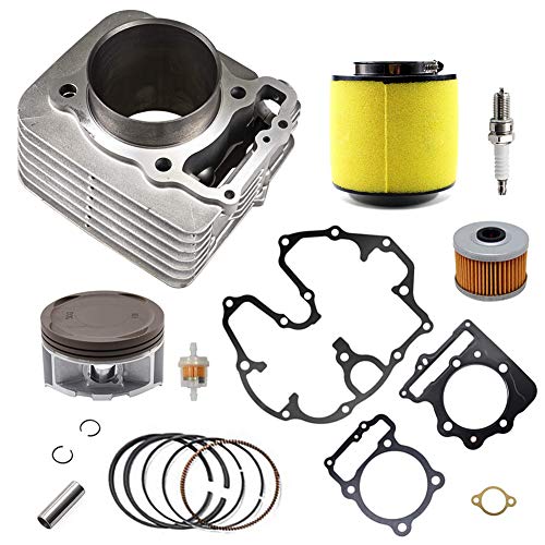 NewJ's 85mm 400cc Big Bore Cylinder Piston Rings Top End Kit Fit for Honda TRX400EX TRX 400EX