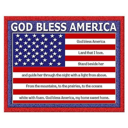 Taza de cerámica God Bless America 11 oz miniatura 3