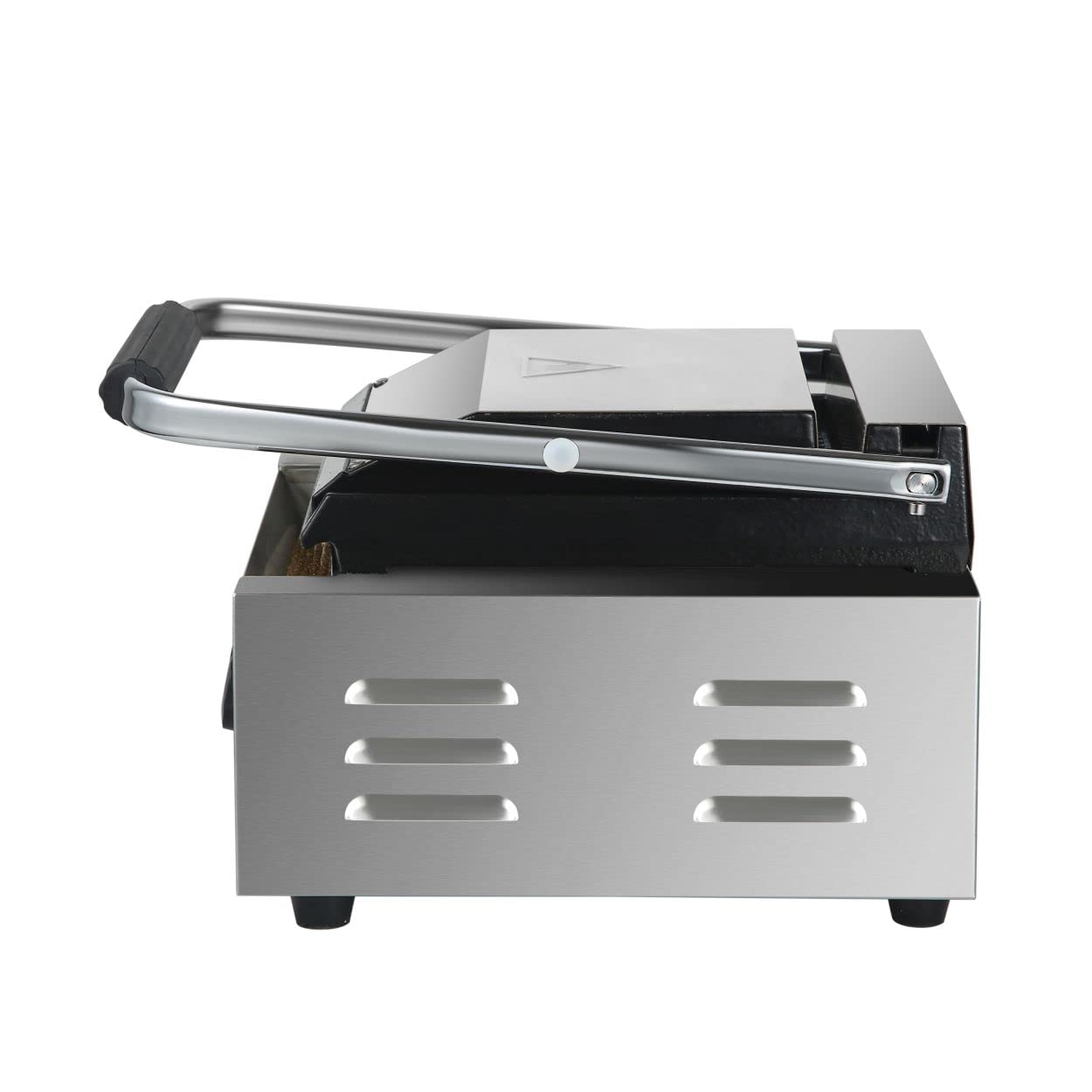 Paninitoast,Sandwichtoaster mit geriffelter Gusseisenplatte Paninigrill