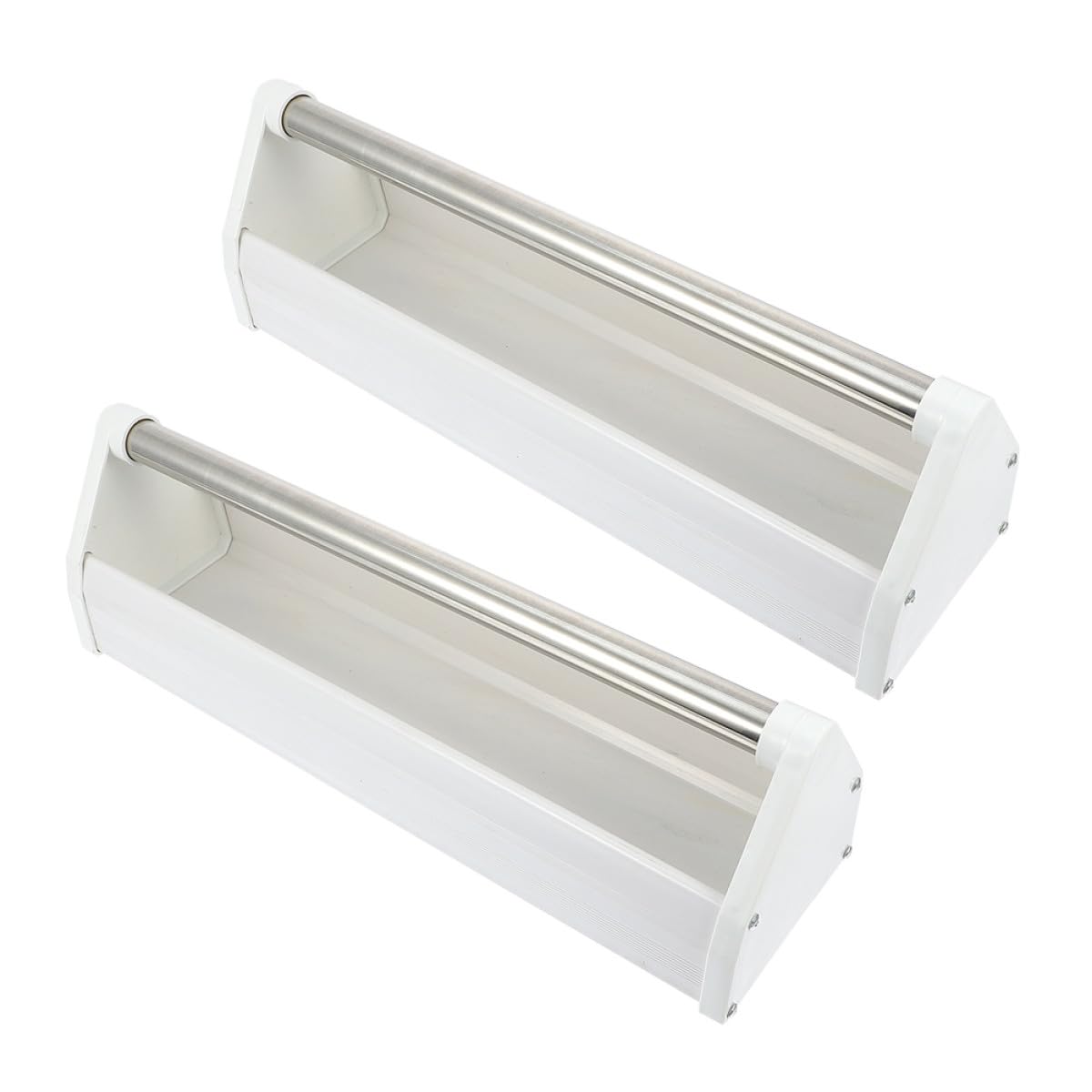 Distributeur de Nourriture pour Oiseaux 2 Pièces en Acier Inoxydable et Plastique Capacité Élevée pour Perruches et Calopsittes Usage Extérieur