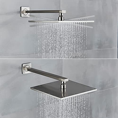 Douche encastrée connectée à affichage de température et double jet - 4