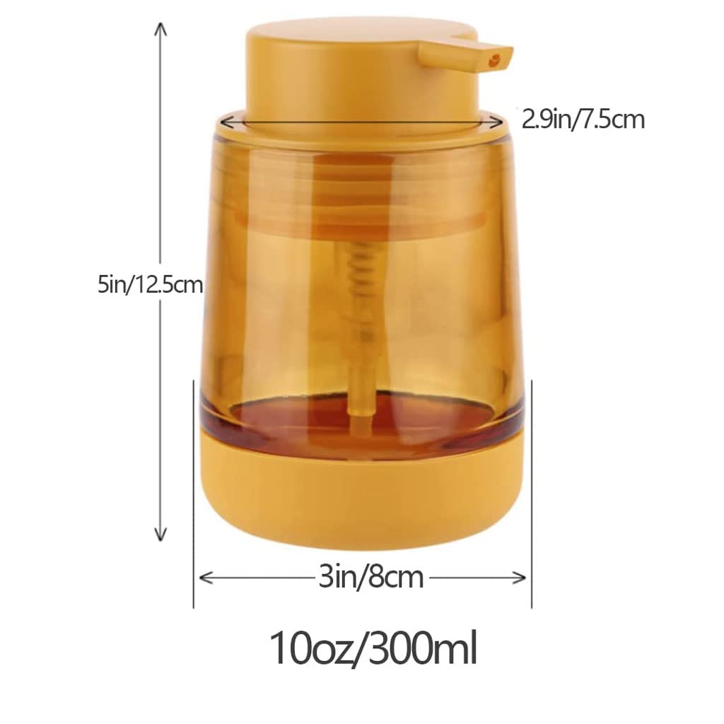 Duża pojemność Premium ABS Zeepdispenser met Abs Pomp Navulbare Hand & Afwas Zeepdispensers 10oz/300ml Zeeppomp voor Badkamer Aanrecht Dozowniki płynów i mydła
