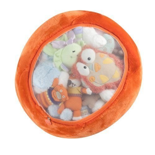 Boon Animal Bag Stuffed Animal Storage,Orange