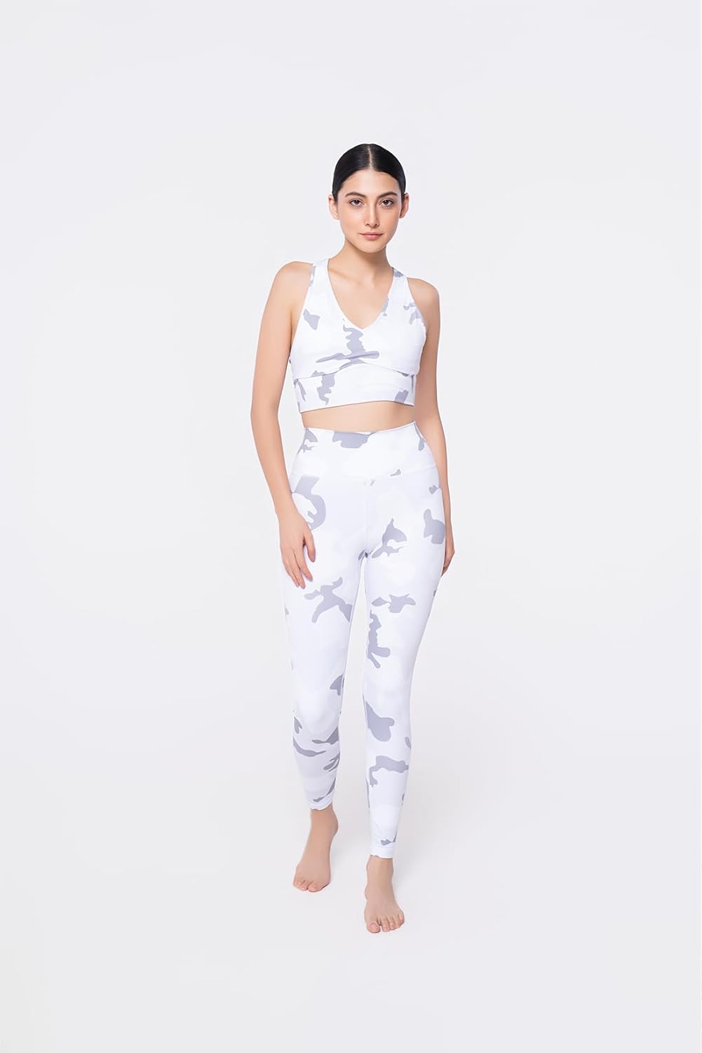 Women’s Camo Leggings Seamless Compression Yoga Pants with Tummy Control, Squat Proof Workout Leggings - Image 2