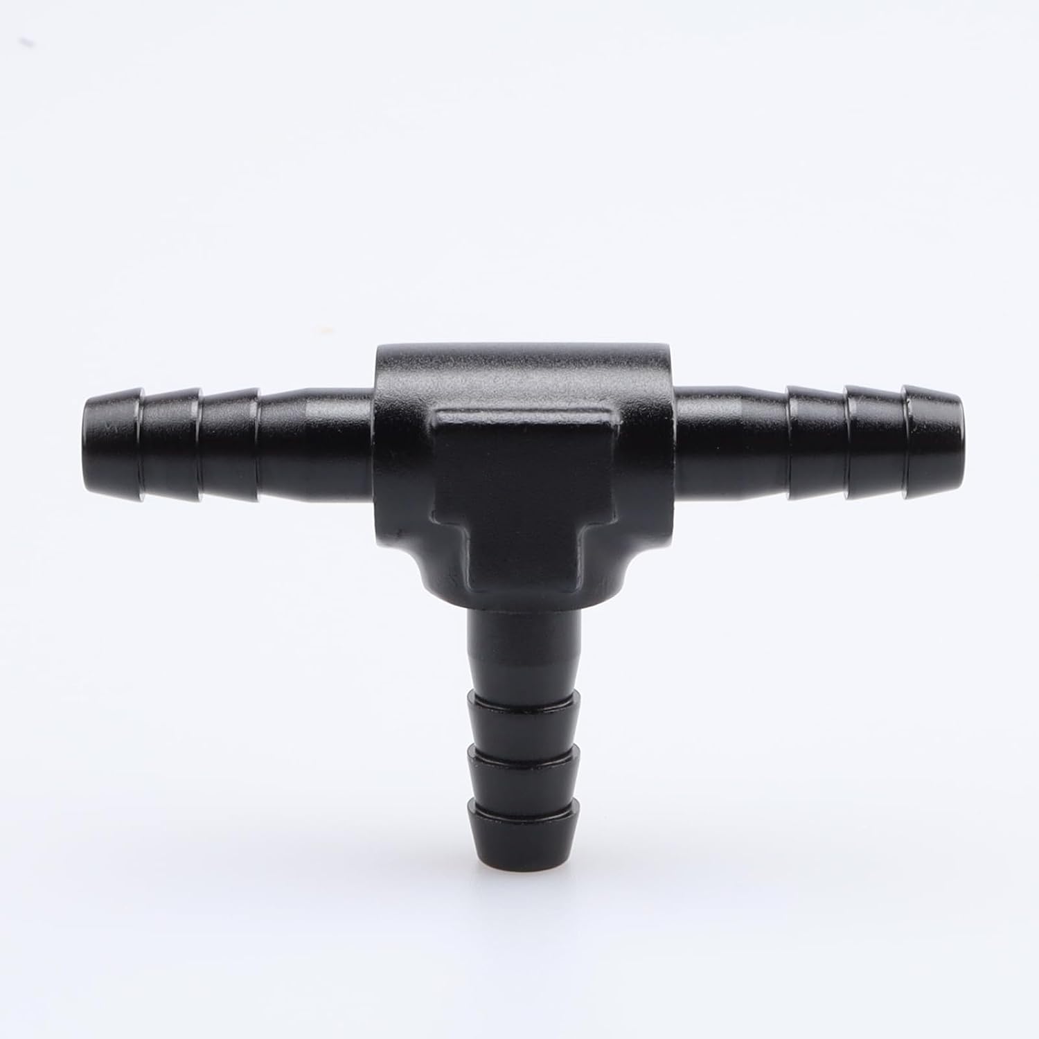 AC PERFORMANCE T Splitter 6MM Barbed Tee Fitting Aluminum Black