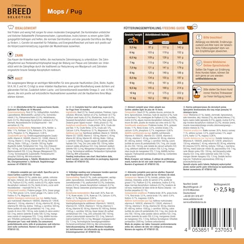 Wildsterne Breed Selection Mops, 2,5 kg