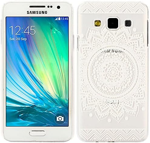 Samsung Galaxy A3 Case UHIPPO Floral Design Transparent Polycarbonate Case Cover for Samsung Galaxy A3