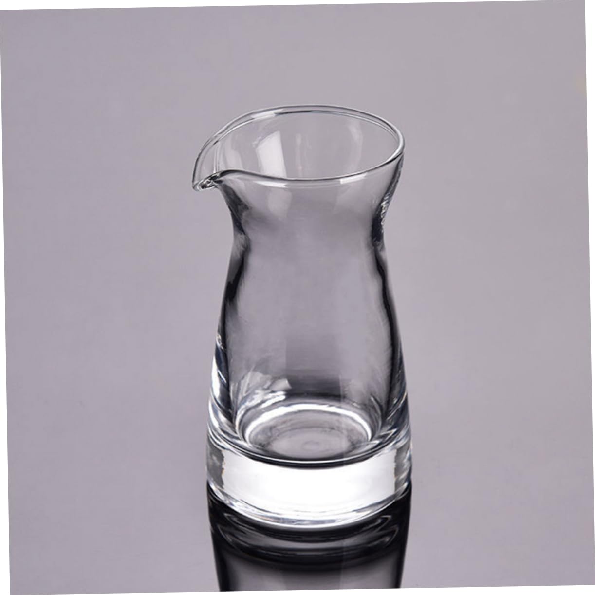 6 Stück Milchkännchen aus Glas 80ml für Küche und Restaurant | Klares Glas, Vielseitige Nutzung, Elegante Optik, Frische Aufbewahrung, Geeignet für Kühlschrank und Servieren