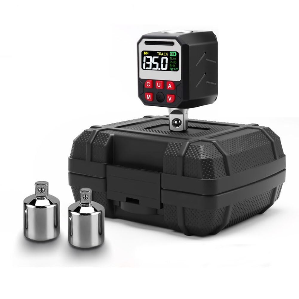 UDSKNV[KSL 1/2 Inch Digital Torque Wrench Adapter with Smart Display, Preset & Data Storage, Range for Industrial 10-200nm