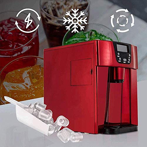 Máquina de hielo portátil eléctrica silenciosa 36 lbs/24h miniatura 3