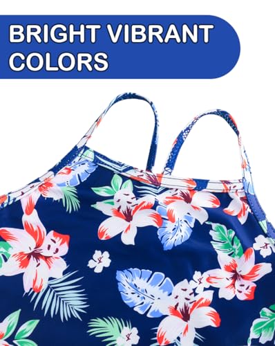 Image of Girls Swimsuit One Piece Bathing Suit Kids' Swimwear Quick Dry Summer Beach