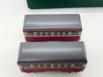 Amazon | ワールド工芸 銚子電鉄 ハフ1 ハフ2 客車 2輌セット HO