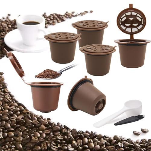 Reusable Espresso Capsules for Nespresso Machines (6-Pack)