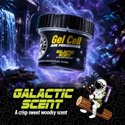 Image of Chemical Guys, Galactic Scent Gel Can Air Freshener, Vent Control, 3 Pack