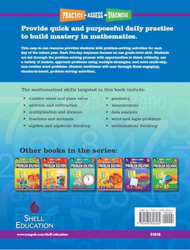 180 Days of Problem Solving for Fourth Grade - Build Math Fluency with this 4th Grade Math Workbook (180 Days of Practice) - Image 2