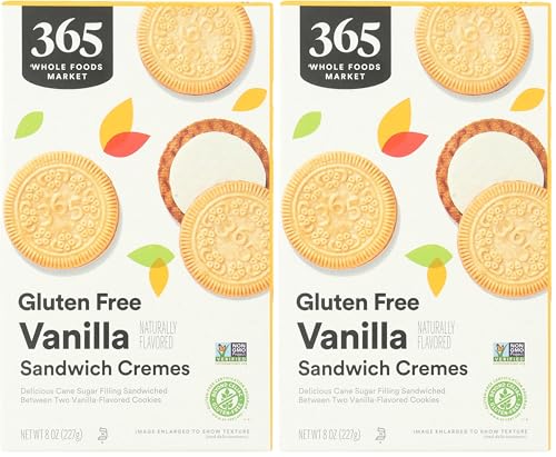 365 by Whole Foods Market Vanilla Sandwich Cremes, 8 OZ (Pack of 2) image 4