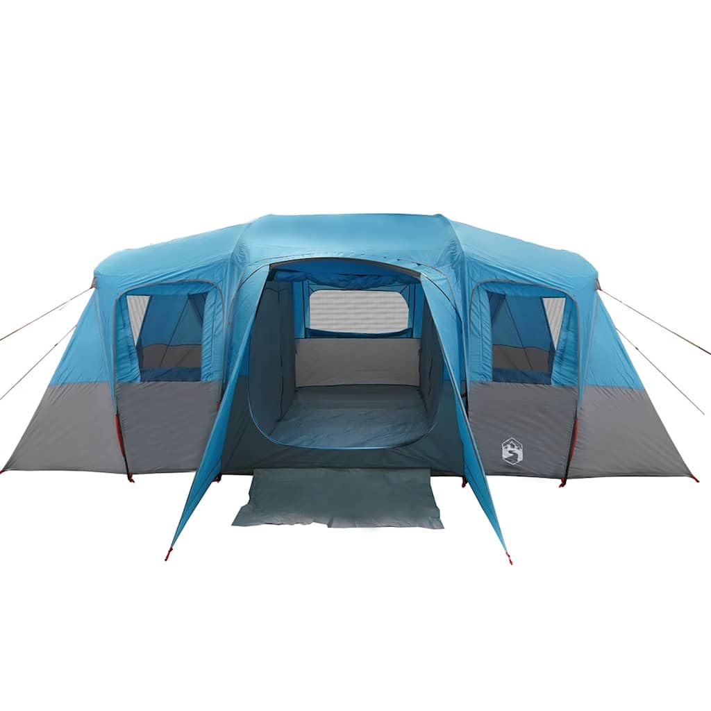 Générique Tente familiale Tunnel 16 Personnes Bleu imperméable,Équipements Sportifs,Loisirs de Plein air,Camping et randonnée,Tentes,Bleu,19.9 KG,94708