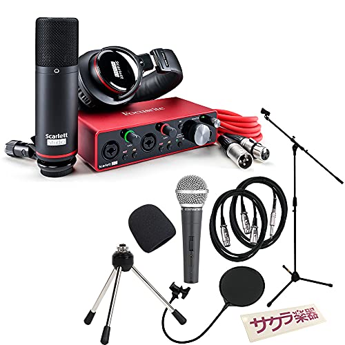 FOCUSRITE FOCUSLITE USB  ̽ SCARLETT 2I2 STUDIO 3 SAKURA Ǳ  Ʈ ũ  Ʈ