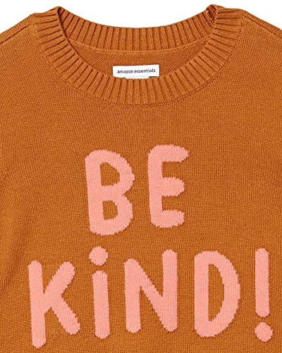 Image of Amazon Essentials Girls and Toddlers' Knitted Pullover Crewneck Sweater