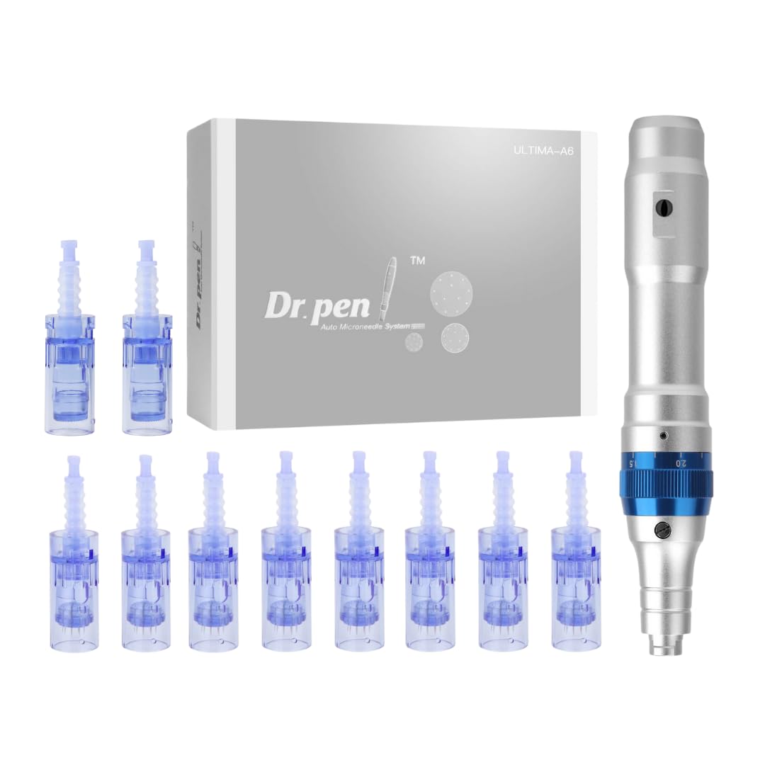 Dr. Pen Ultima A6 Pro Microneedling Deluxe Kit , Rechargeable with 5 x 36 Pin Tips and 2 Extra Lithium batteries-picture-35