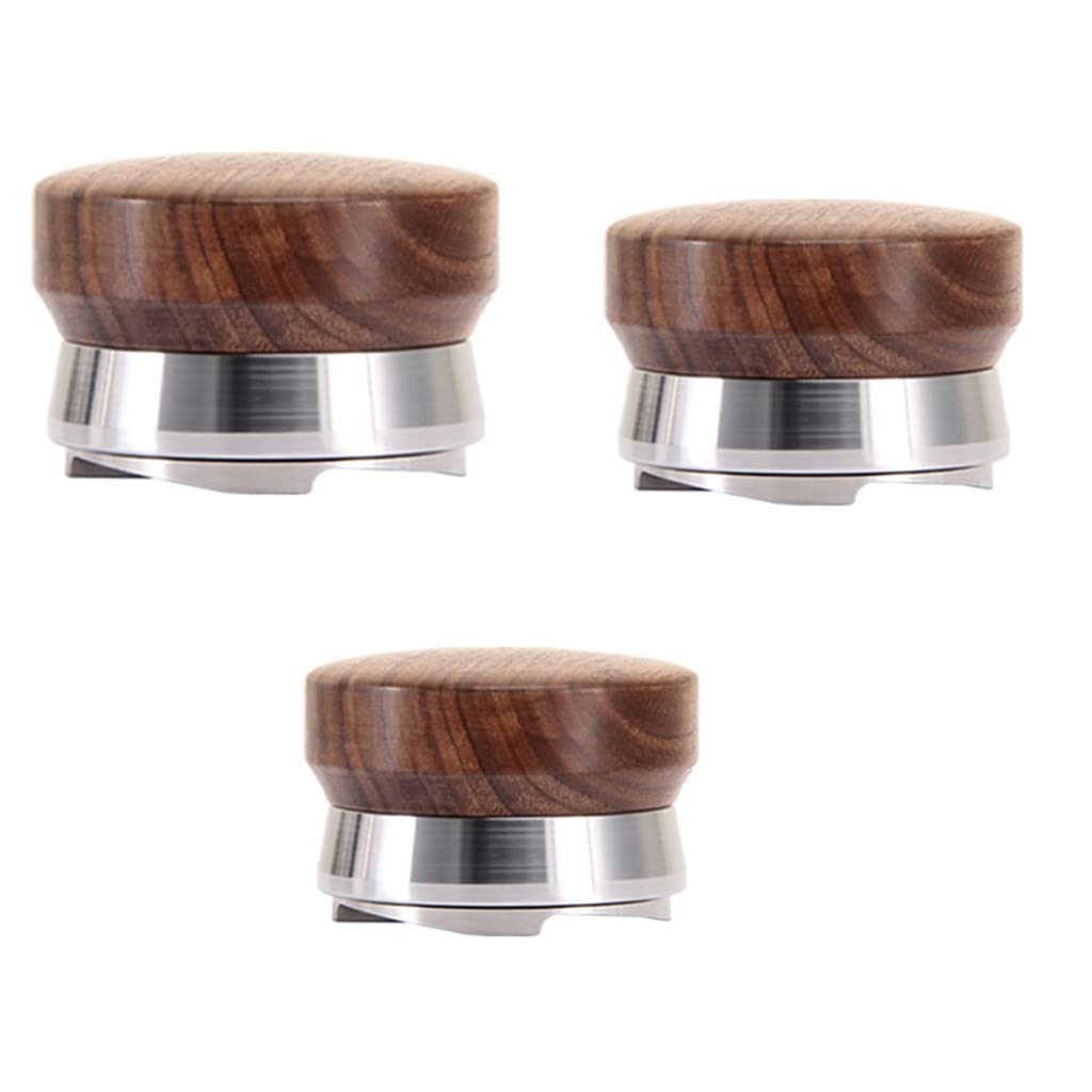 Juego de 1 distribuidor de café expreso para nivelador de palma, herramienta de madera