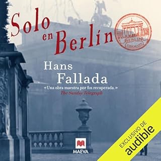 Solo en Berl&iacute;n Audiolibro Por Hans Fallada arte de portada
