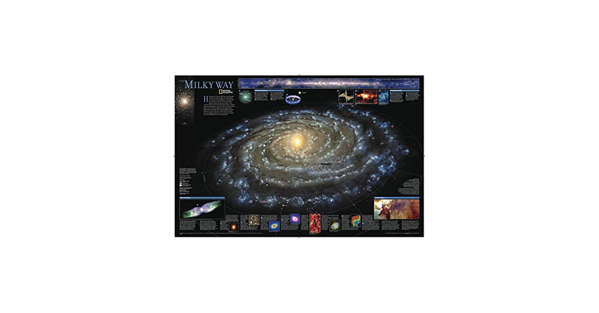 洋書 VISUAL GALAXY - NATIONAL GEOGRAPHIC AmScope Visual Galaxy: The Ultimate Guide to the Milky Way