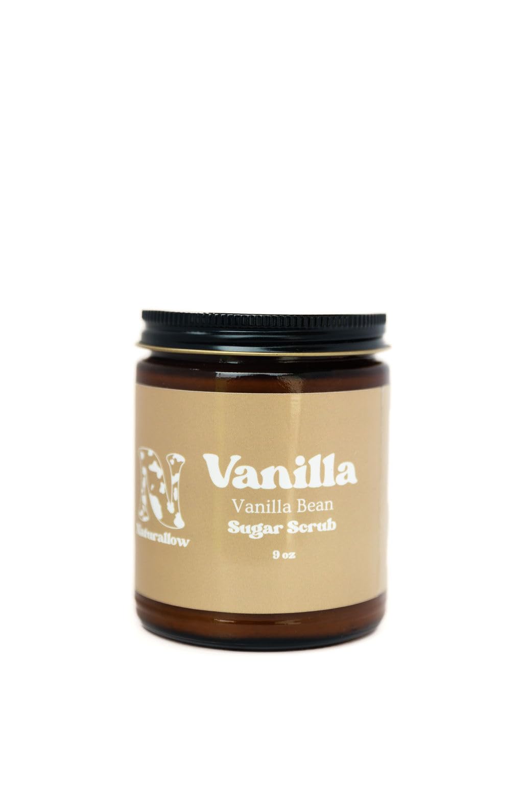 Naturallow Vanilla Tallow Sugar Scrub - All Skin Type Friendly - Active Ingredient Sugar - Smoothing & Revitalizing - Transformative Spa-Like