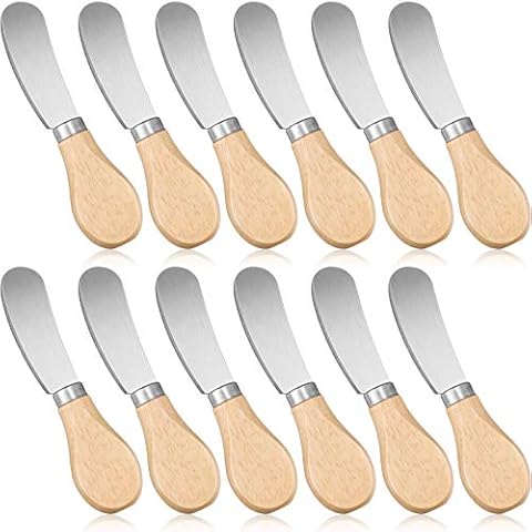 Patelai 12-Piece Cheese Spreader Set Cover