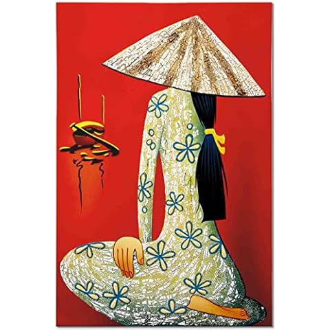 Tableau Femme Vietnamienne Art Saigon Cover