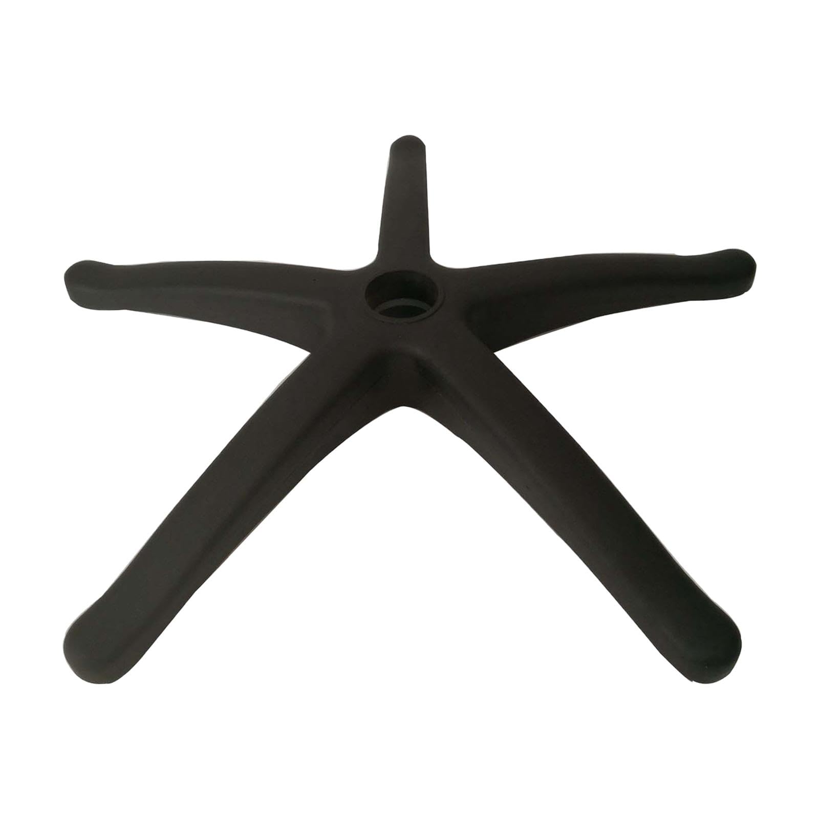 Structure de chaise de bureau pivotante en acier avec pieds renforcés 320mm