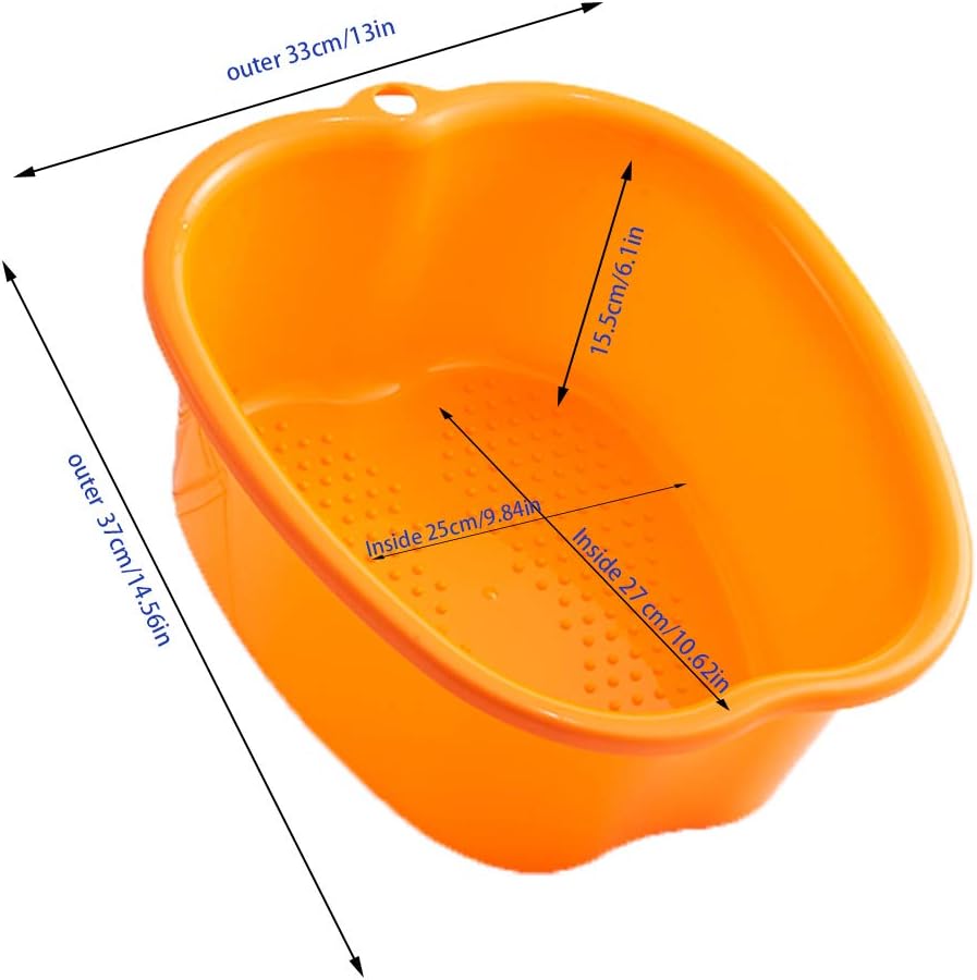 Large Foot Bath spa Bowl, Home Foot Spa Tub, Thick Sturdy Plastic Foot