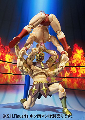 Bandai S.h. Figuarts Kinnikuman Ashuraman 155Mm Abs Pvc Painted Action Figure #TOP7