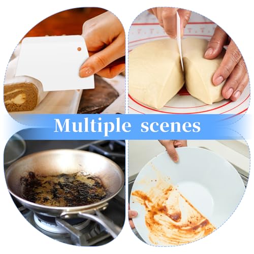 Aiyorse 3 Stück Zahnspachtel Zahnspachtel Kunststoff Kleberspachtel Leimspachtel Kunststoff Wiederverwendbarer Für Fliesen-Zahnspachtel Verteiler für Hartholzböden zum Auftragen Von Klebstoff