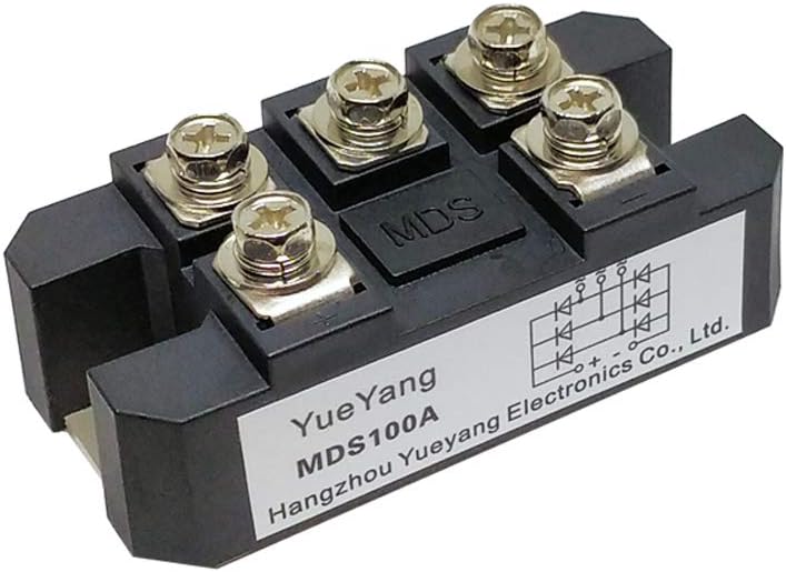 YueYang MDS100A 100amp 3 phase diode bridge rectifier,full bridge rectifier ac to dc,100A1600V silicon power rectifier diode…