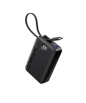 Amazon | Anker Power Bank (20000mAh, 22.5W, Built-In USB-C