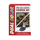 National Tree 70 Bulb Dual Boxed Low Voltage LED Lights Starter Set with 9-Function Footswitch and Transformer (LS21-801-70)